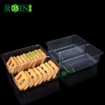 Transparent Plastic Biscuit Packing Tray Disposable Thermoformed PET