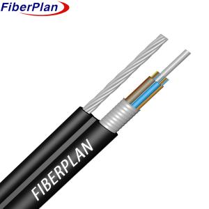 Quality GYTC8S Armored Outdoor Figure 8 Self-Supporting Fiber Optic Cable With Loose Tube Design wholesale