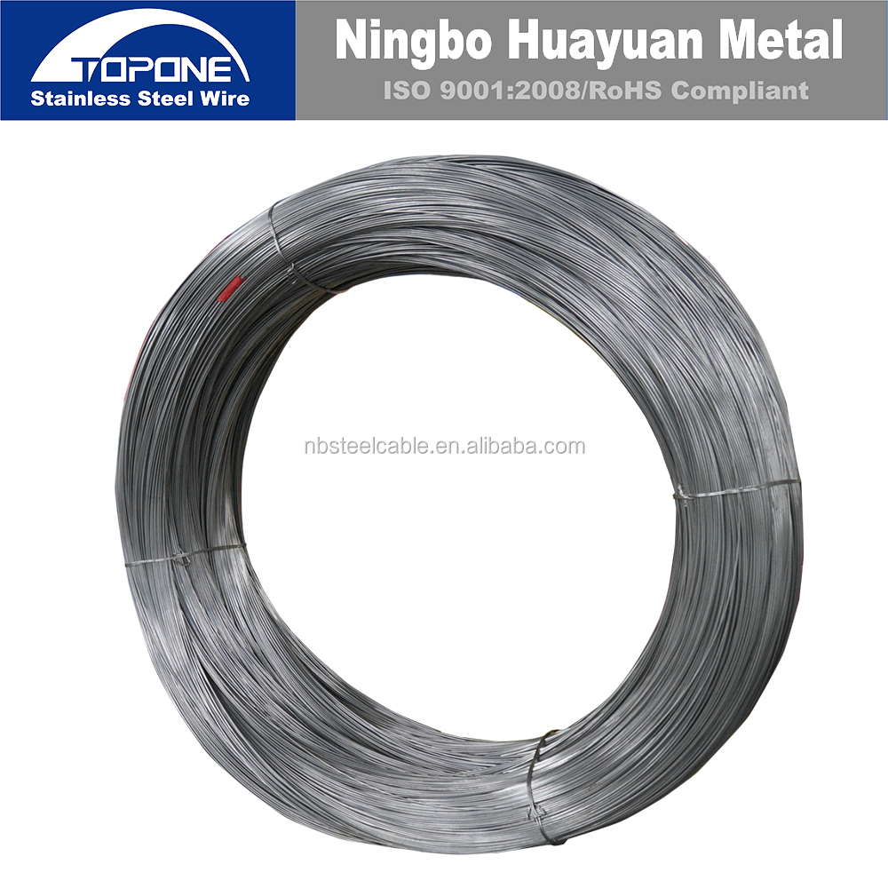 1.2mm Shot Blasting Stainless Steel Straight Spring Steel Wire Bright Surface Smooth Round Edge