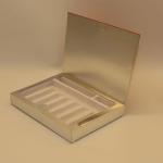 Cardboard Food Packing Boxes with Velvet insert 375g mylar Paper Material OEM