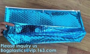 Quality Jewelry, Beauty Bubble Zipper Bag Customized Envelope, Recycled PVC Bubble Pouch, Bubble Wrap, Epe Foam wholesale