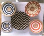 New Design High Quality Wholesale Seagrass Wicker Wall Baskets Wall Plates