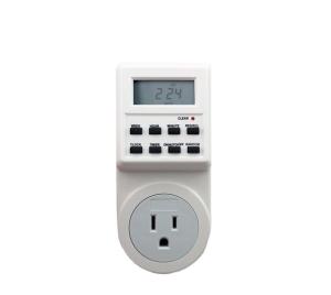 16A 230V 24 hour timer switch electric digital timer plug prices
