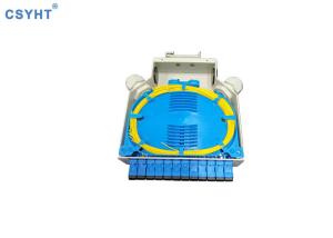 Quality Cold Roll Steel Material Fiber Optic Cable Termination Box Din Rail Mounted wholesale