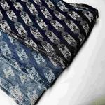 High End Tweed Jacquard Denim Sewing Fabric Textile 180cm
