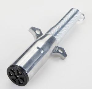 Quality 24V USA Trailer Plug Silver US Type Heavy Duty 7 Pin Trailer Plug wholesale