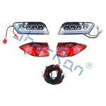 Golf Cart Deluxe LED Light Kit for Club Car Tempo with RGB Changing Light