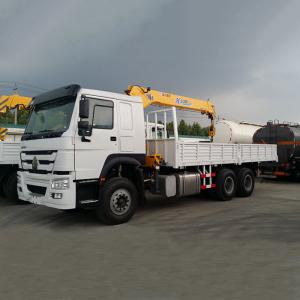 Quality 290hp Boom Truck Crane / 6.3 Ton Rear Mounted 4x4 Crane Truck 360° All Rotation wholesale