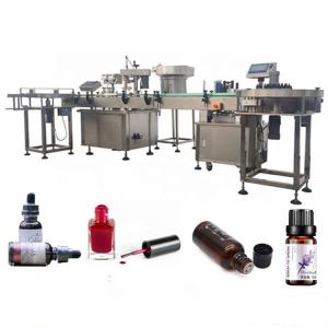 Quality 3 KW Essential Oil Bottle Filling Machine With Suction Anti Drip Device wholesale