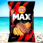 Wholesale Offer: Lay's 75g Max Wagyu Beef Steak Flavor Chips - 40 Count Case -