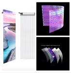 Outdoor LED Mesh Display P10mm Nation Star SMD LED Film Type Self Adhesive