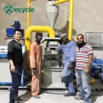 300kg/h Copper Wire Cable Granulator CE Electric Wire Shredder Separating