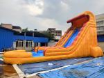 Double Tripple Stitch Commercial Inflatable Slide Bouncer Blow Up Water Slide