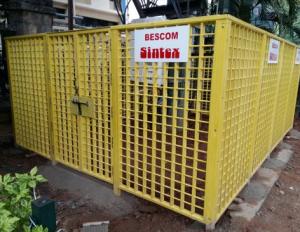 Quality Prefabricated Web Protection FRP Fencing Customized Height Easy Install wholesale