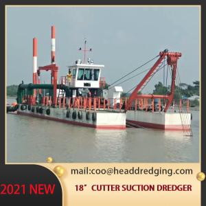 Quality Sand Gold Cutter Suction Dredger Ship 18 Inch wholesale