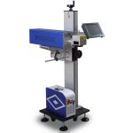 20w 30w Flying CO2 Laser Marking Machine With Conveyor