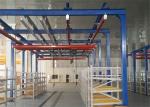 Steel Frame Free Standing KBK Cranes Monorail Workstation Bridge Crane