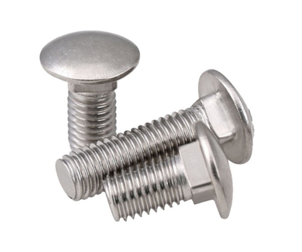 Sliver Grade 8.8 10.9 Bolt Din 603 607 605 ASME m8 m14 m16 Bolt And Nut Square Neck Mushroom Round Head Carriage Bolt