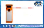 2mm Thickness Galvanized Steel Automatic Vehicle Gates With LED Screen 80W