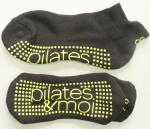 Ankle Length Non Skid Yoga Socks Eco Friendly With Jacquard / Embroidery Pattern