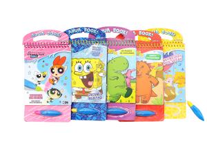 Quality Magic Ink Coloring Book Printing , Preschool Coloring Pages / Sheets wholesale