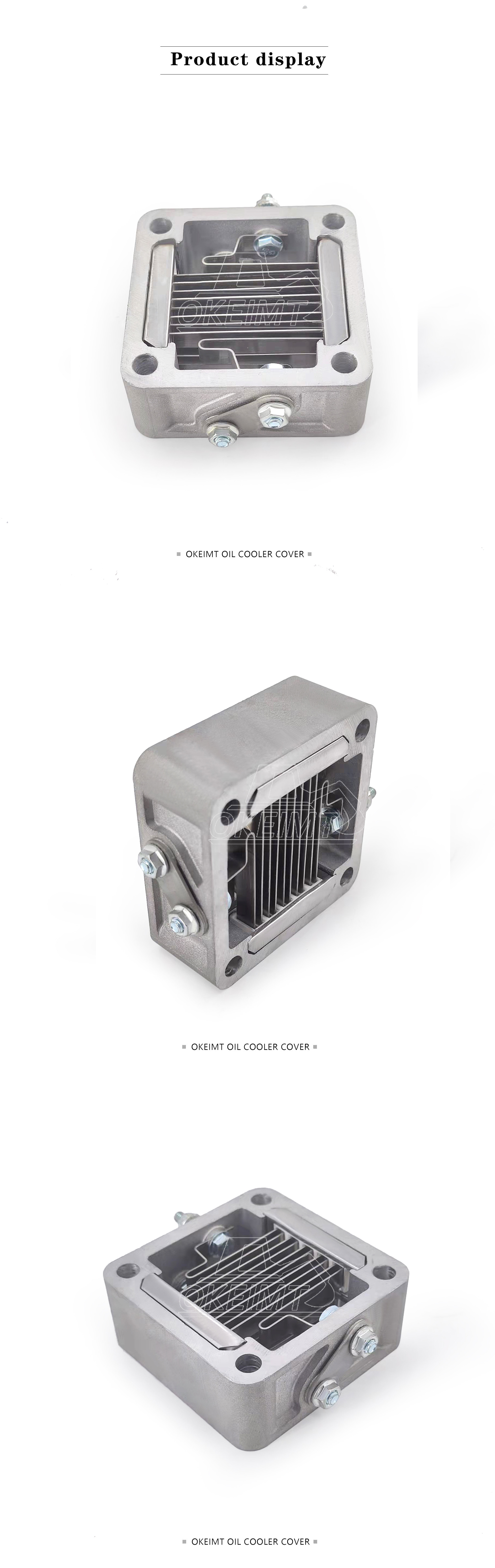 Billet Aluminum Excavator Engine Parts Preheater E320D E320C E320B E312B D04F D06F SK138 S6K