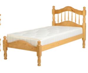 Quality modern single bed pine wood wholesale