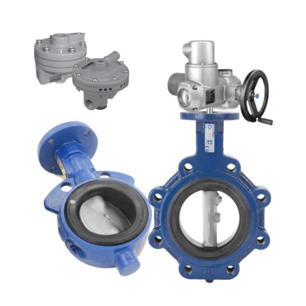 Electric Control Valves with Keystone Butterfly Valve F990/F920 and Masoneilan