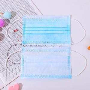 Quality Blue Surgical Kids Medical Face Mask Disposable with Elastic Earloop wholesale
