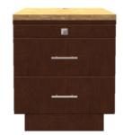 Wooden hotel furniture stone top night stand/bed side table NT-0006