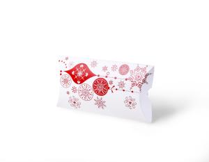 Quality Luxury Printed Pillow Box Kraft Paper Gift Pillow Box Printing Service wholesale