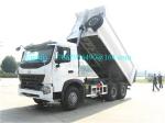 Large 6×4 Heavy Duty Dump Truck With 400L Fuel Tanker 24V Electric System