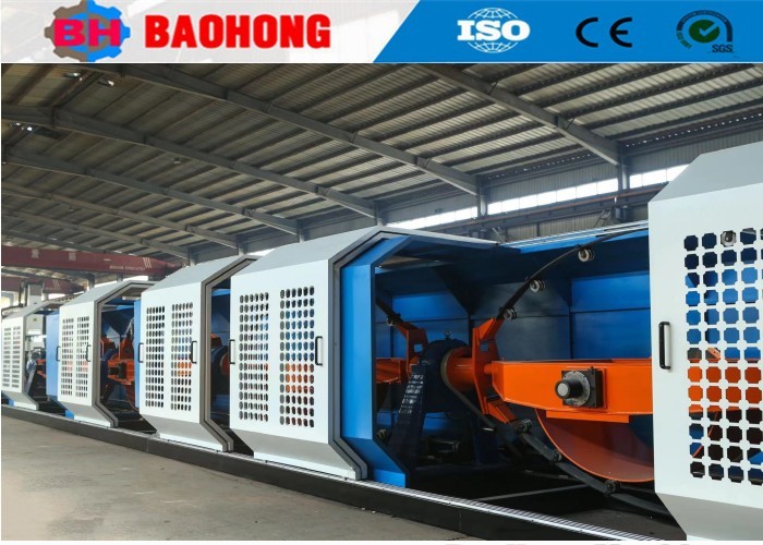 Industrial Cable &Wire Skip Type Stranding Manufacturing Machines 630/1+6