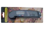 Super Fast Read BBQ Meat Thermometer , Black Color Meat Temperature Gauge