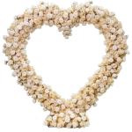 Colorful Floral Beauty Silk Red Heart-Shaped Arch Flowers for Wedding and Party