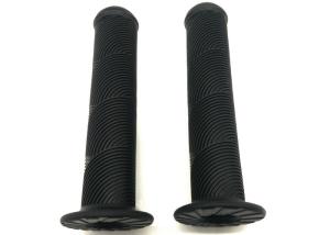 Quality 145mm Length Trick Bike Parts , BMX Handlebar Grips With Plastic End Plugs wholesale