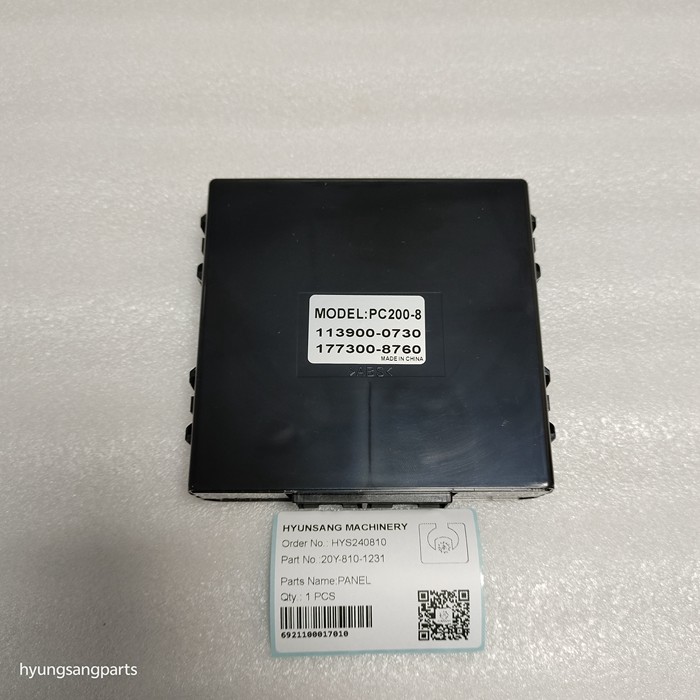 Panel 20Y-810-1231 20Y8101231 17A-979-3180 17A9793180 For PC190 PC200 PC210