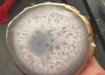 Charming Colorful Natural Stone Crafts Agate Stone Slice Tea Coaster