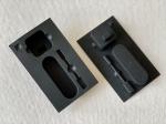 Black Molded Fiber Pulp Packaging Clamshell Thin Walled