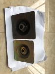 150KN Cast Iron 450 Dome Nut Plate 17mm For Formwork