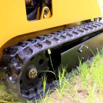 Compact Diesel Wheel Mini Track Loader Hydraulic Rack Agricultural Tloader