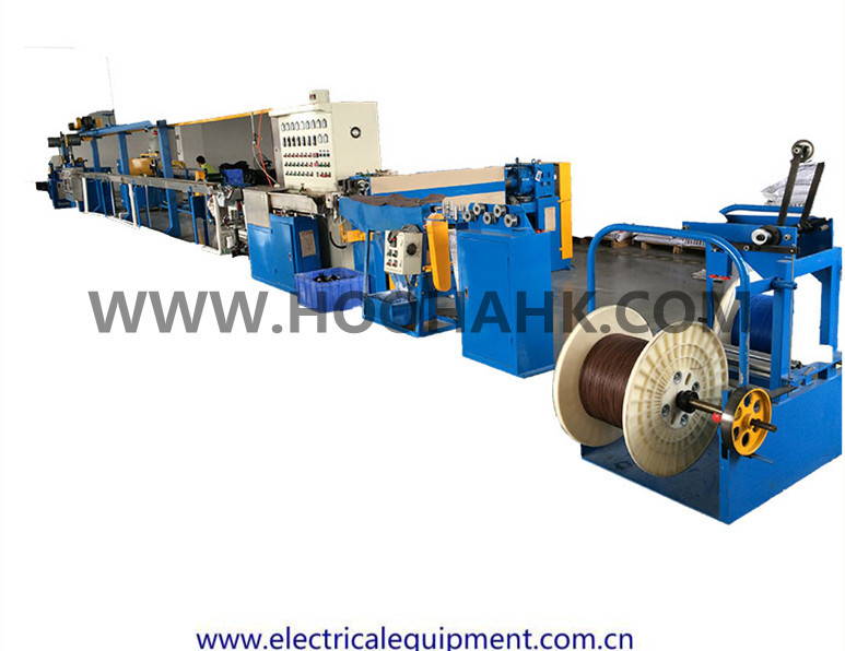 Leading Hh 30mm Fluoro Plastic Processed Cable Extrusion Machine