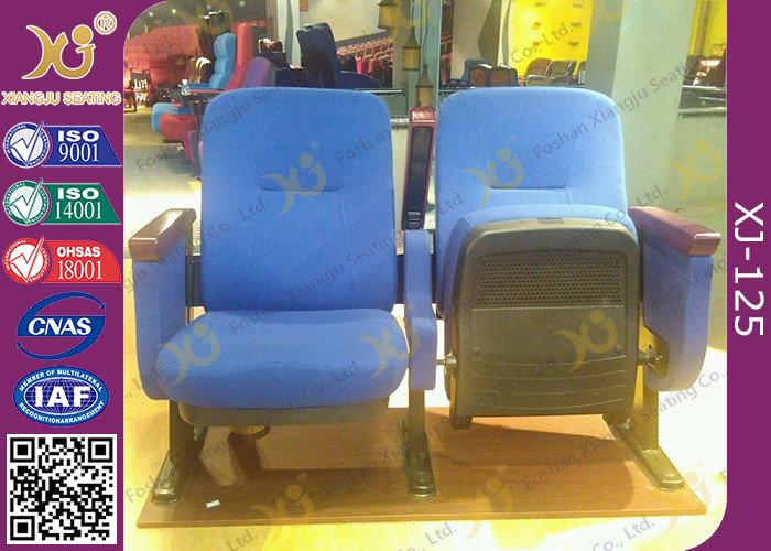 Finished Church Auditorium Seating / Auditorium Chairs With Custom Logo