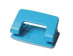 Blue Color Rubber Basind 6mm Hole 2 Holes Paper Punch for office