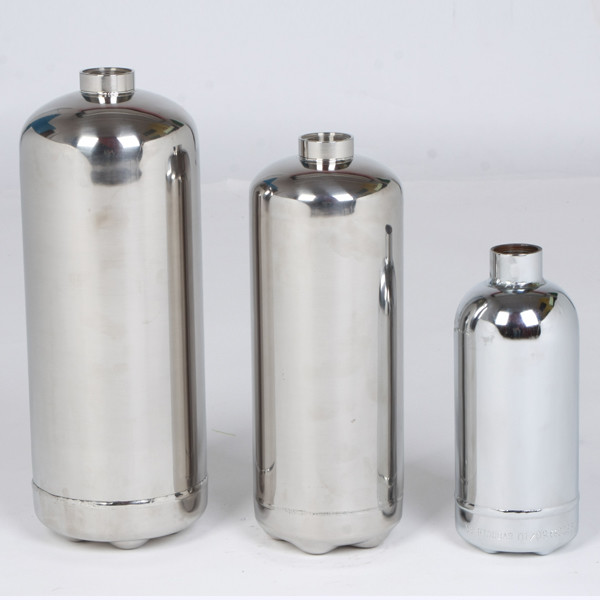 Stainless Steel Empty Fire Extinguisher Cylinder Polishing Fire Fighting Cylinder
