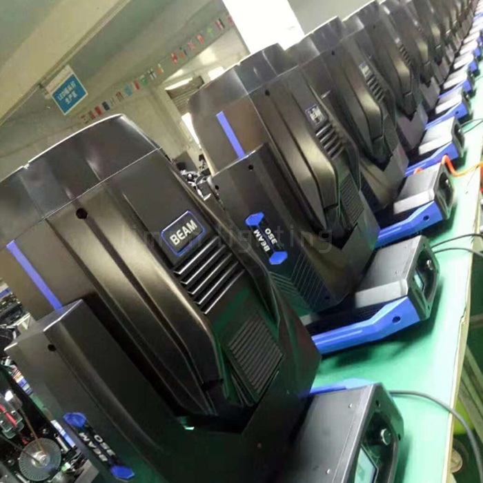High Quality Double Prisms Rotating 17R 350w Sharpy Beam Moving Head Light