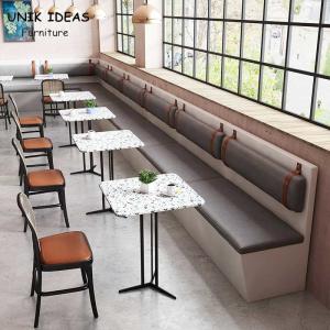 Quality Cafe Style Dessert Shop Restaurant Dining Table And Chairs 100CM 110CM 120CM wholesale