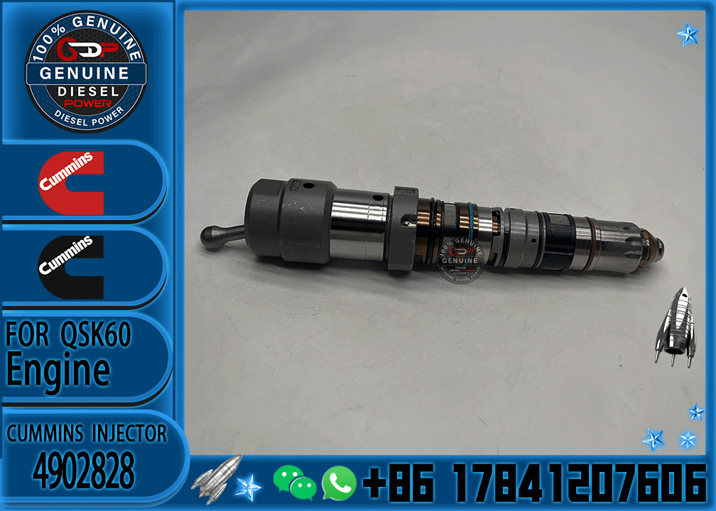 Common Rail Fuel Injector 4902828 4326640 362744RX 4088427 For Cummins Q23 Q60 Engine Injector