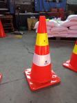 Road Safety Guiding Cone Orange PVC Plastic Traffic Cones
