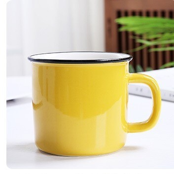 Enamel 13 Oz 380ml Personalised Ceramic Mugs